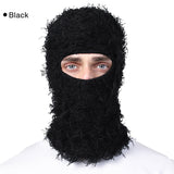 New Full Face Tassels Cover Ski Balaclava Winter Mask Hats Women Men Camouflage Multicolor Tactical CS Knit Beanies Hat